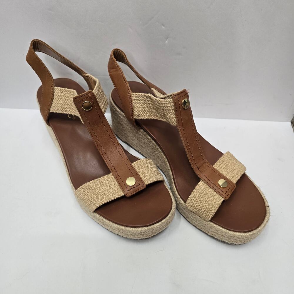 VIONIC CALERA ESPADRILLE WEDGE SANDAL, SIZE 8.5 - Picture 3 of 9